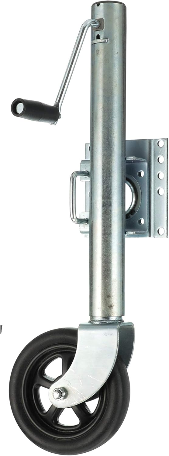 Fold Up Trailer Jack, 22-7/8 Inch Max. Lift, 1,500 Pound Max. Load, Pack of 2 C615621
