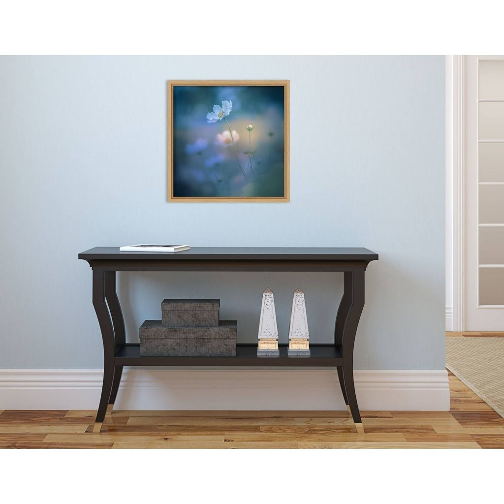 Canvas Art Framed White Shadow Black W254208