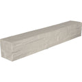 Hand Hewn Faux Wood Fireplace Mantel H566