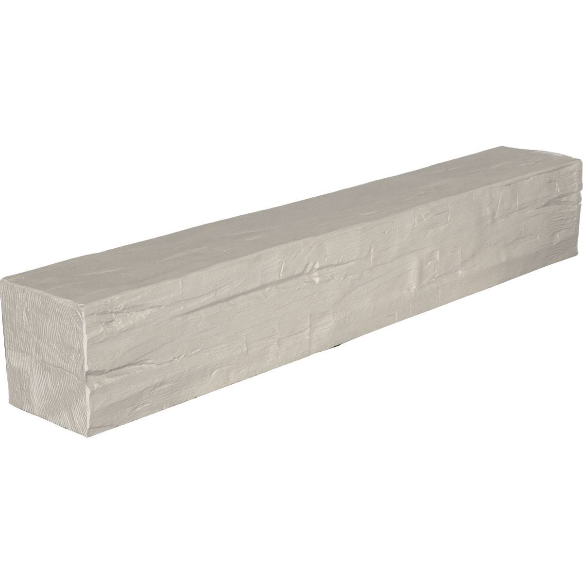 Hand Hewn Faux Wood Fireplace Mantel H566