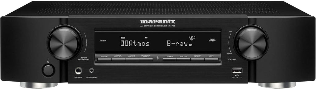 Slim 7.2 Channel AV Receiver with Wi-Fi and Bluetooth S712