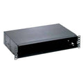 2U Rack Mount Fiber Trays Black Q643829