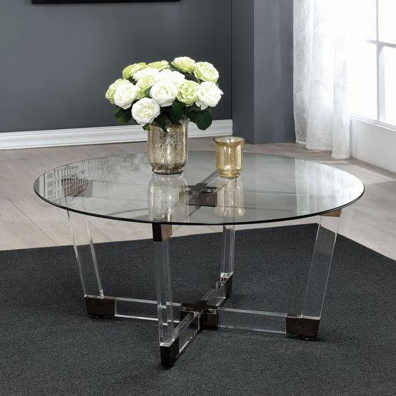 Clear End Table N578497