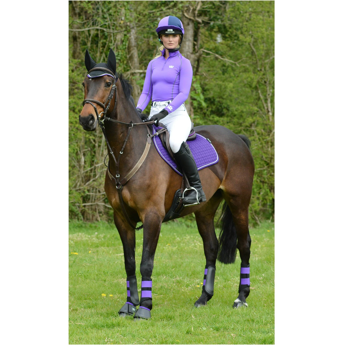 Violet Close Contact Saddle Pad E35879