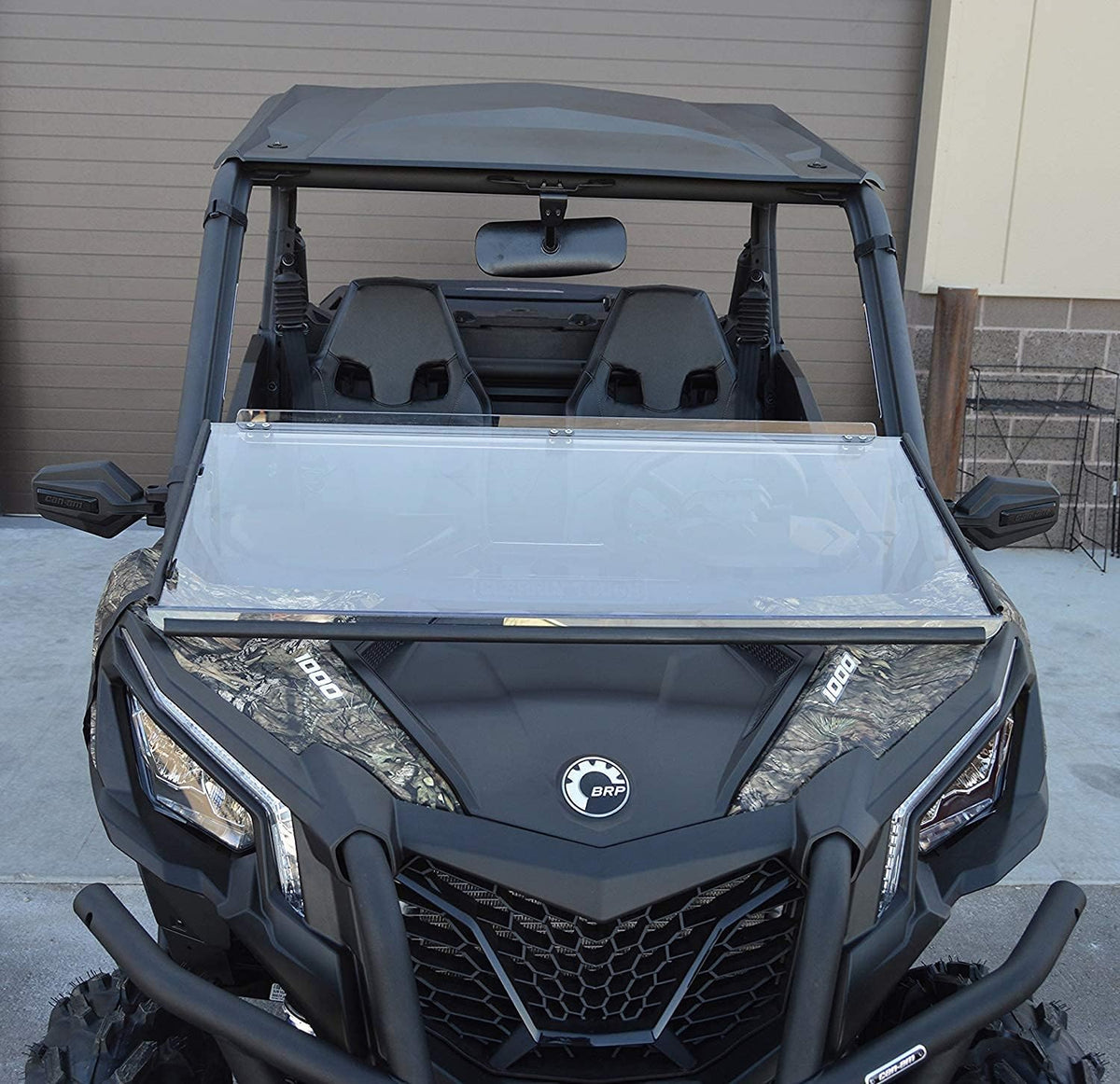 Full Folding Scratch Resistant Polycarbonate Windshield L5515