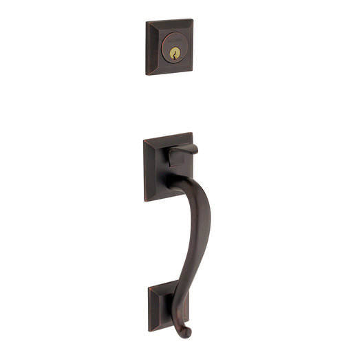 Satin Chrome Full Dummy Sectional Handleset E115357