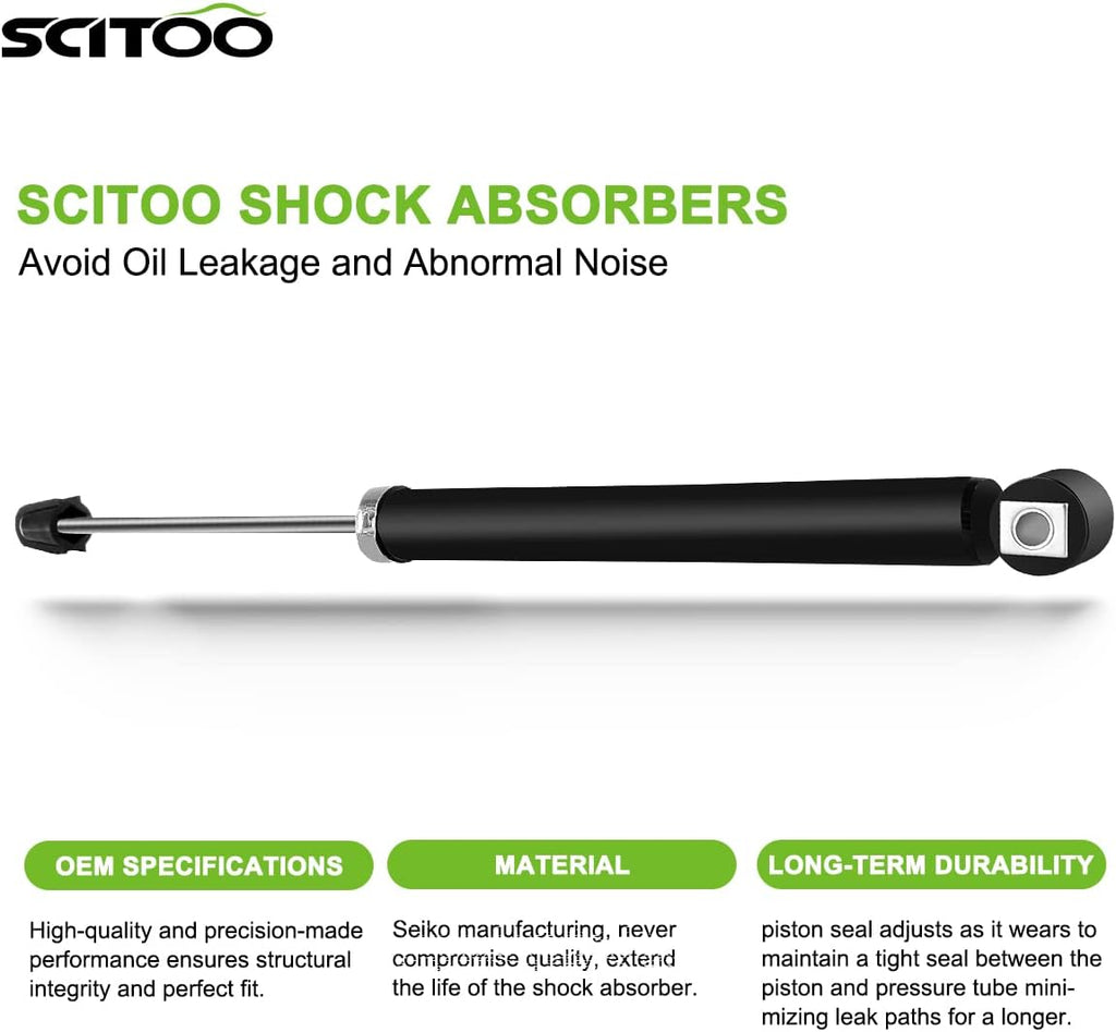 Rear Gas Struts Shock Absorbers Set of 2 Z530510