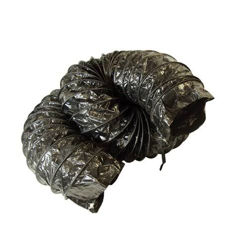 Black 16-inch by 25-Feet Ventilation Duct Hose E351