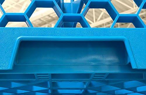 9 Compartment Glass Rack with 2 Extenders D5781
