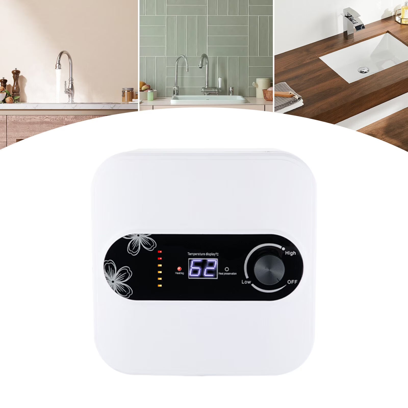 8L Electric Water Heater Under Sink Y1431