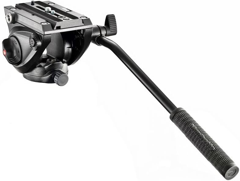 Fluid Video Head with Flat Base and Sliding Plate L73905