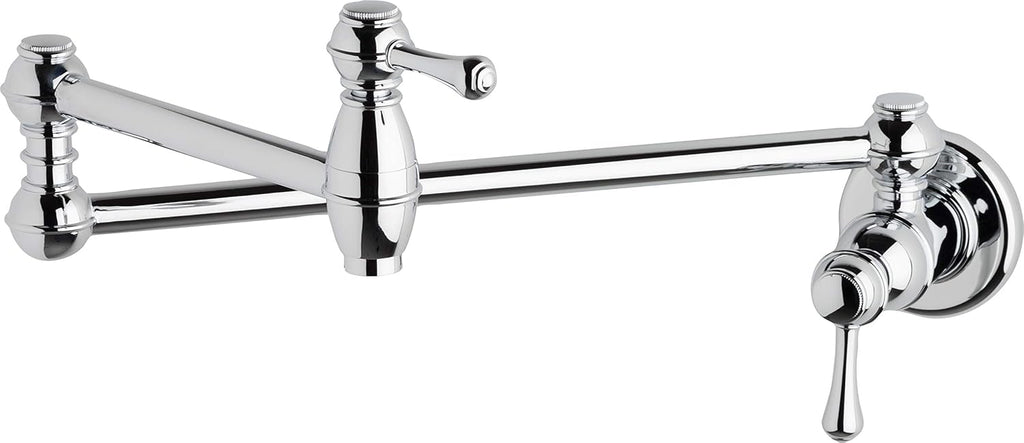 Chrome Wall Mount Pot Filler Y895576