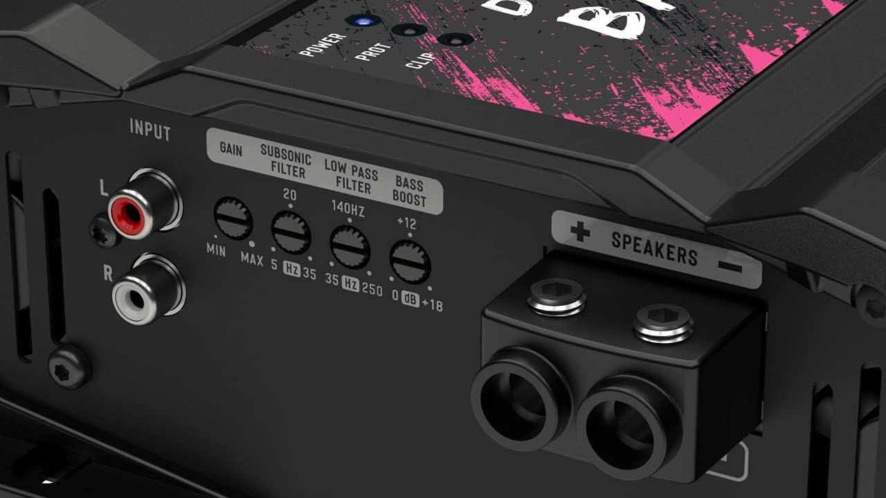 2 Ohms Mono Car Amplifier, 3000 Watts RMS F399