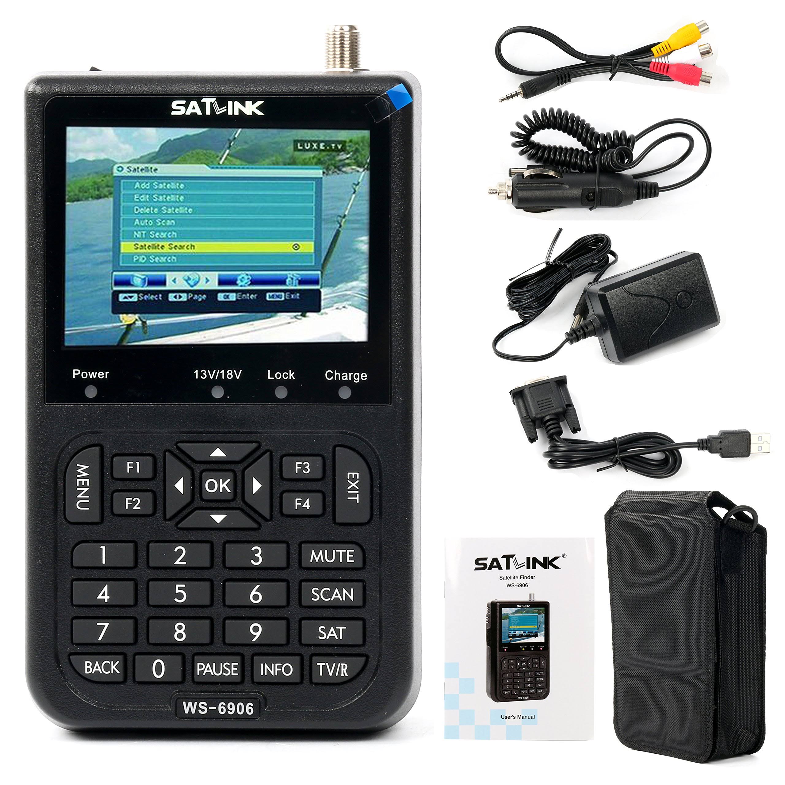 3.5 Inch Digital Satellite Signal Finder Meter J491108