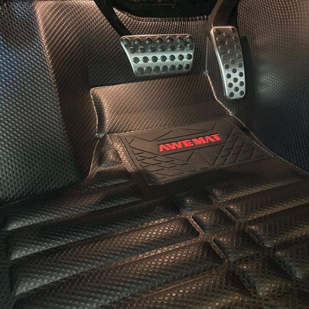 Black Waterproof Car Floor Mats for Toyota RAV4 2019-2022 D8266