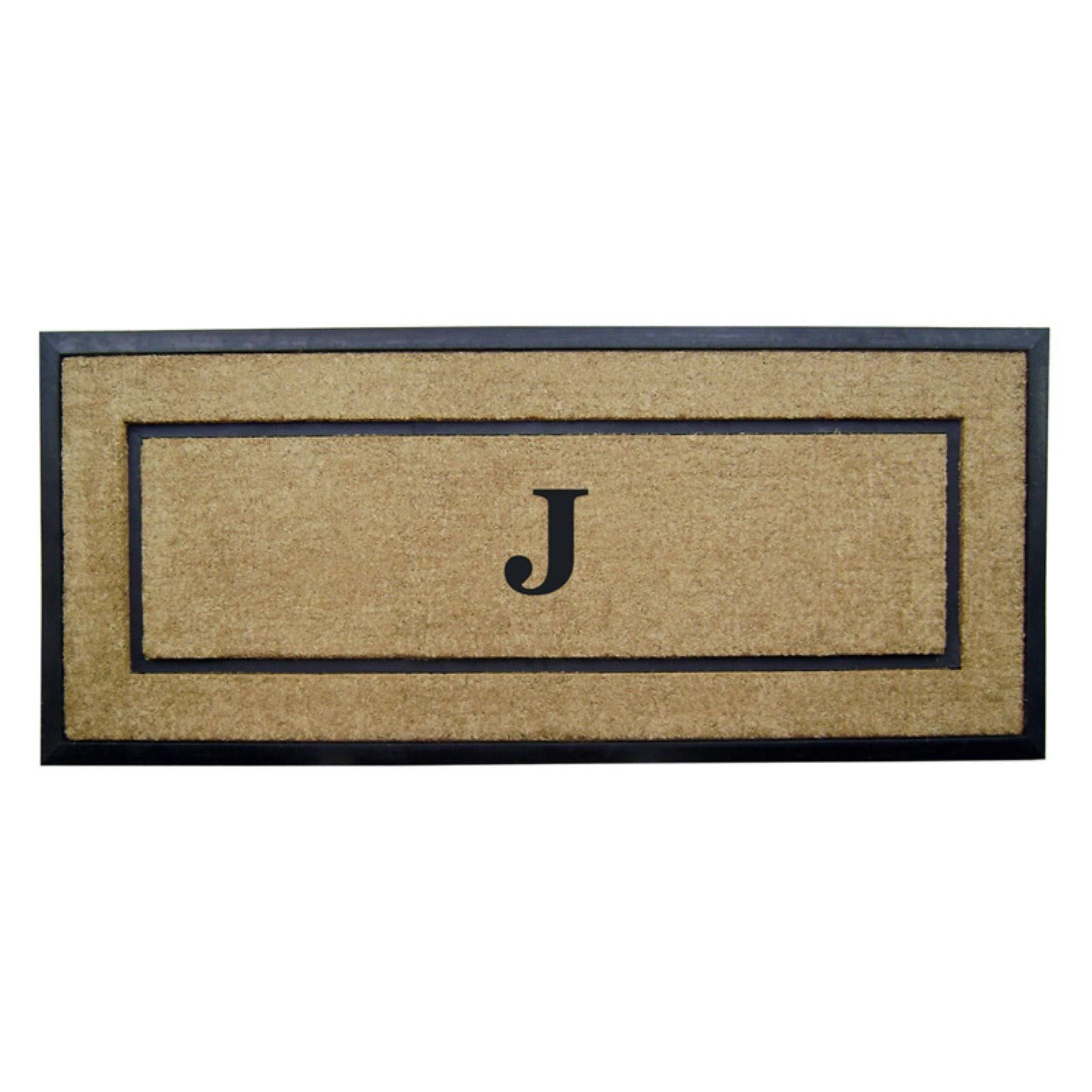 Coir & Rubber Frame Mat O49131