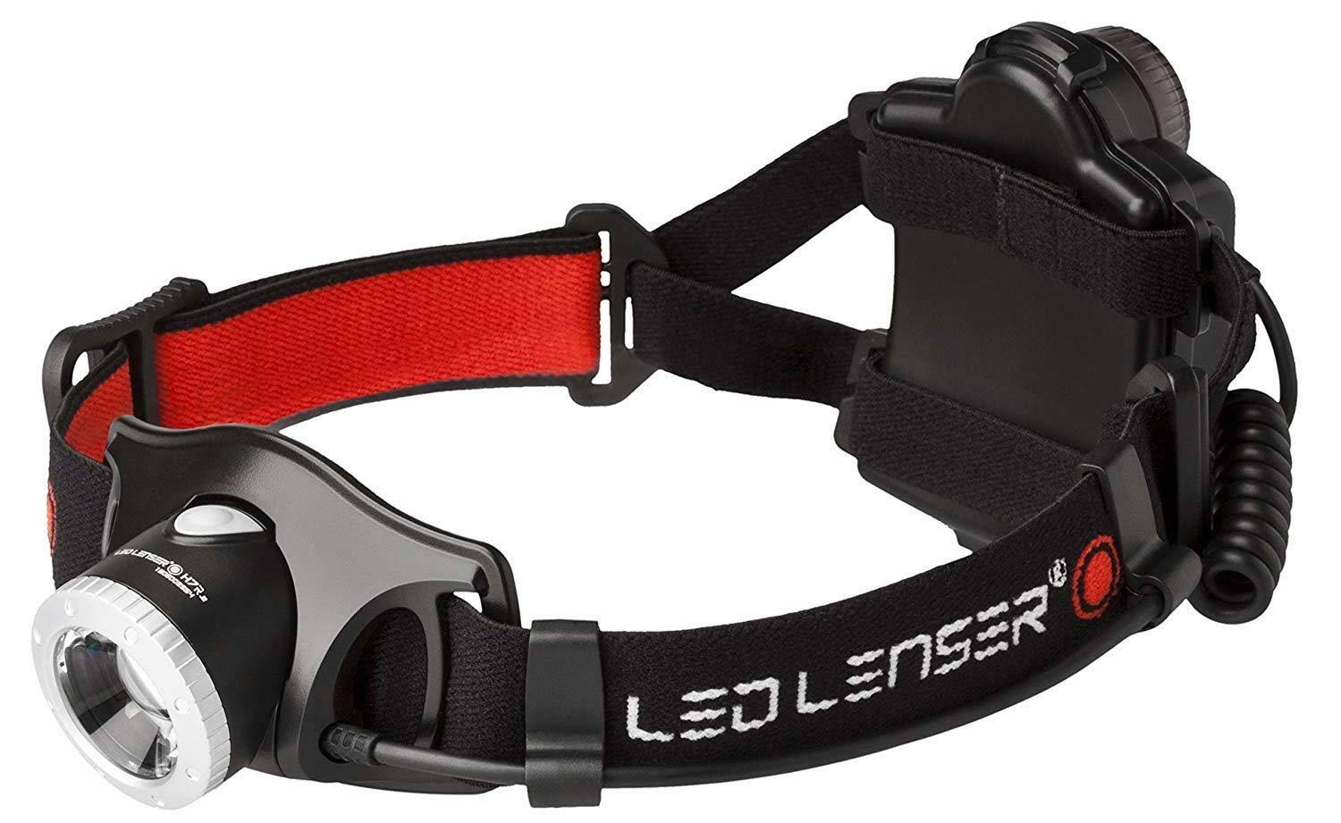 Rechargable LED Headlamp, Black/Red P5661