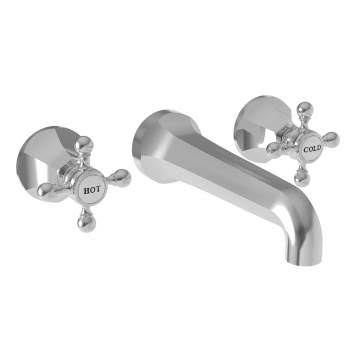 Stainless Steel PVD Wall Mount Lavatory Faucet R427