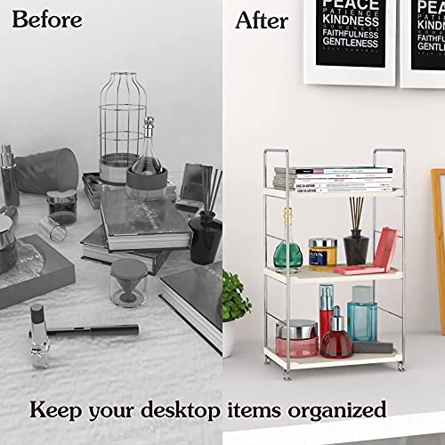 Chrome 3-Tier Bathroom Organizer Countertop Shelf K3248