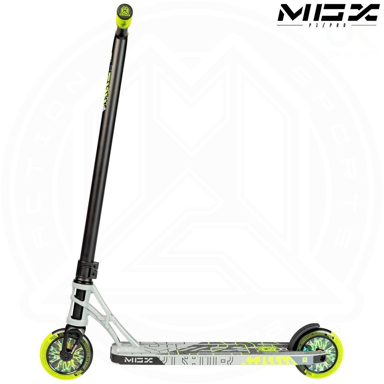 Grey Lime Stunt Scooter D5562