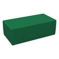 Green Foam Rectangle Kids Soft Seating B303