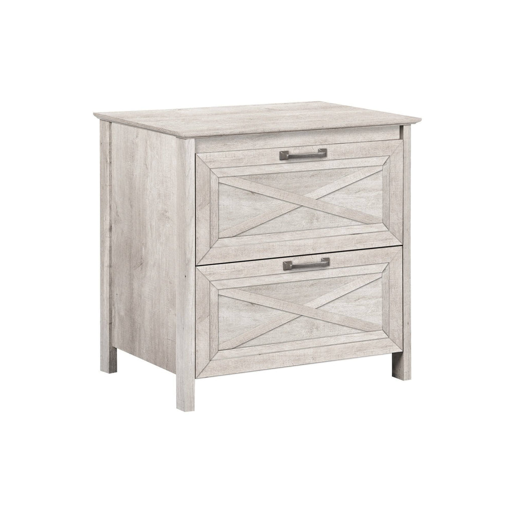 Honduras Washed Gray 2-Drawer Lateral File Cabinet E99064