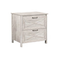 Honduras Washed Gray 2-Drawer Lateral File Cabinet E99064