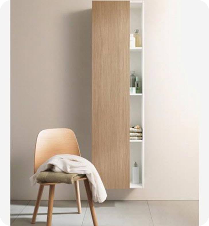 White Matte Tall Cabinet J24777