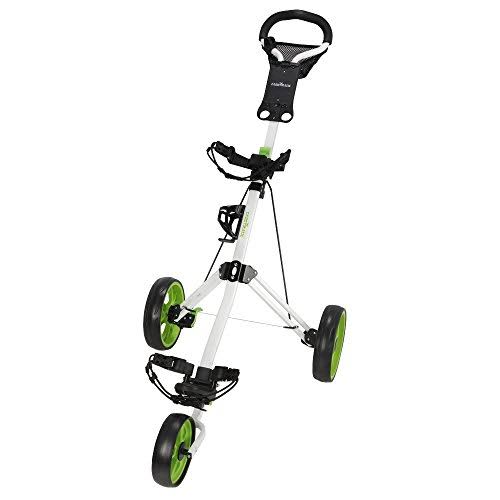 3 Wheel Golf Cart White/Green U115049