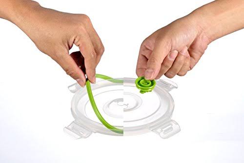 11 Piece Square Vacuum Food Storage Containers C841122