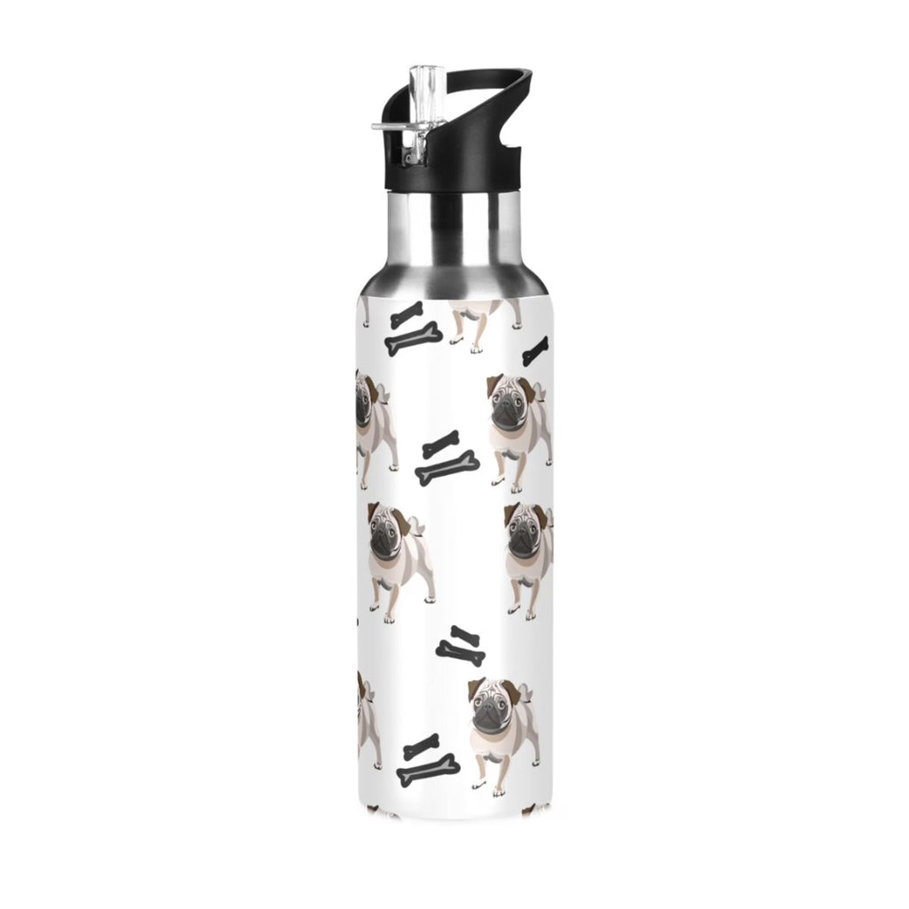 Stainless Steel Insulated Water Bottle with Straw Lid T78915
