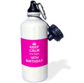 18th Birthday Hot Pink Sports Water Bottle E98181