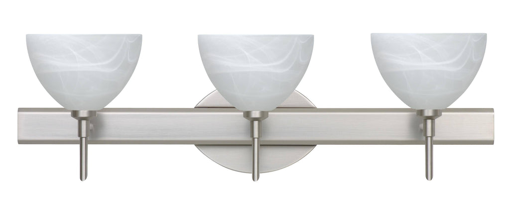 Satin Nickel Bathroom Light G75282
