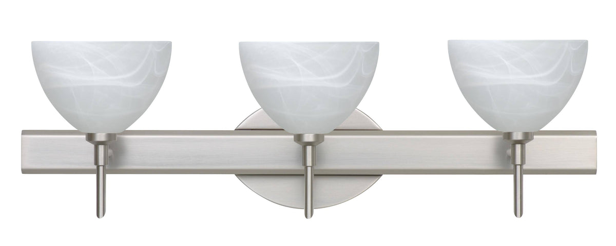 Satin Nickel Bathroom Light G75282