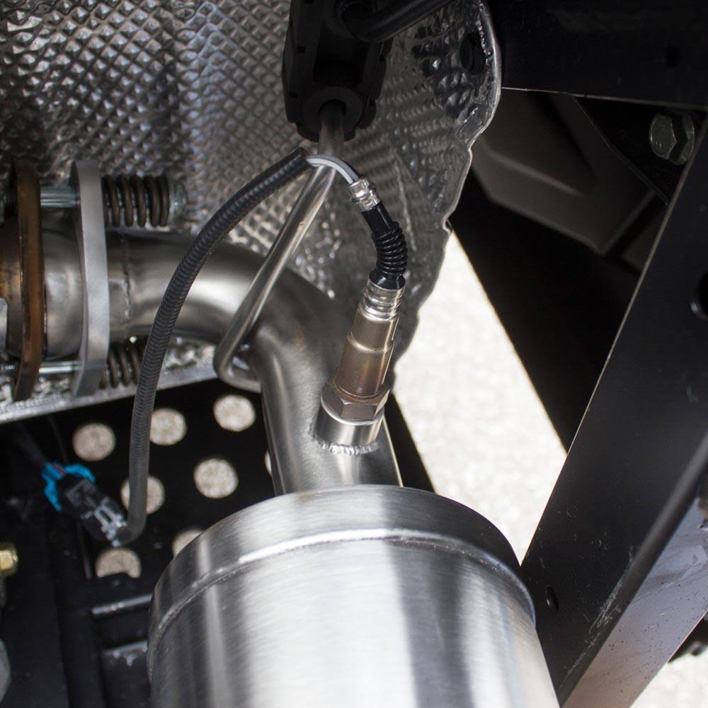 Gray Titan-Qs Slip on Exhaust X7876