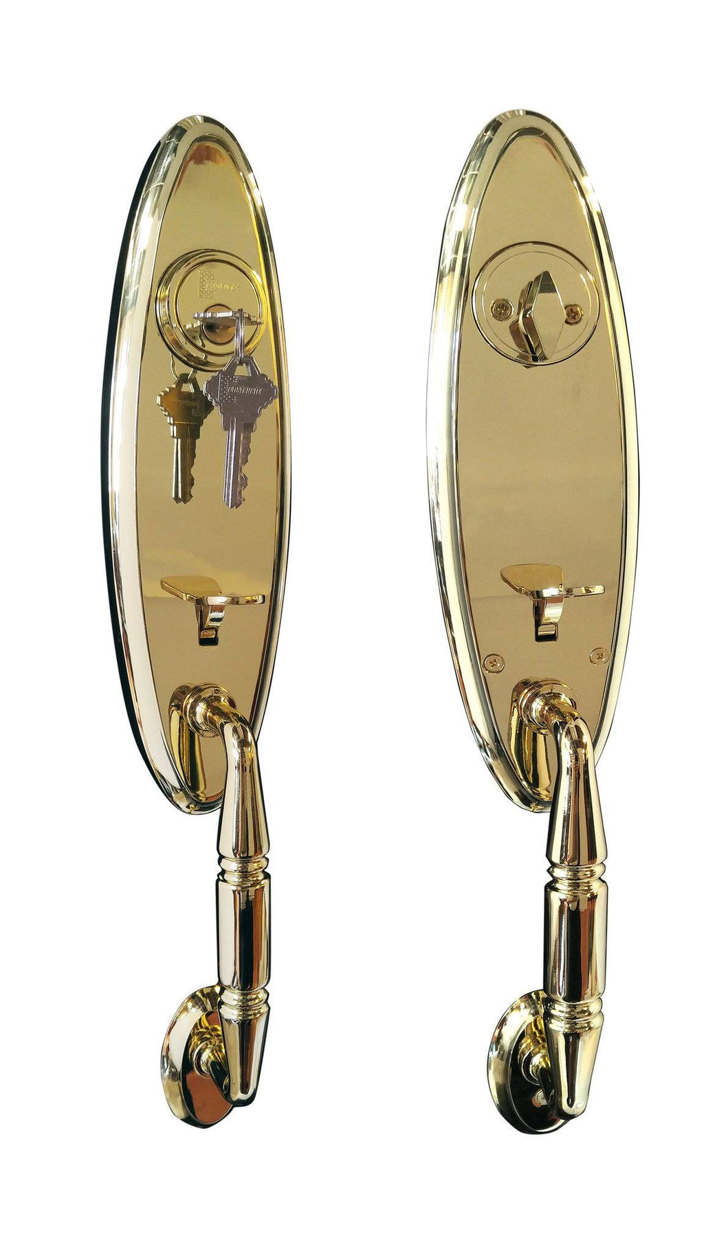 Double Handle Single Deadbolt Cylinder Door Lock Set P326160