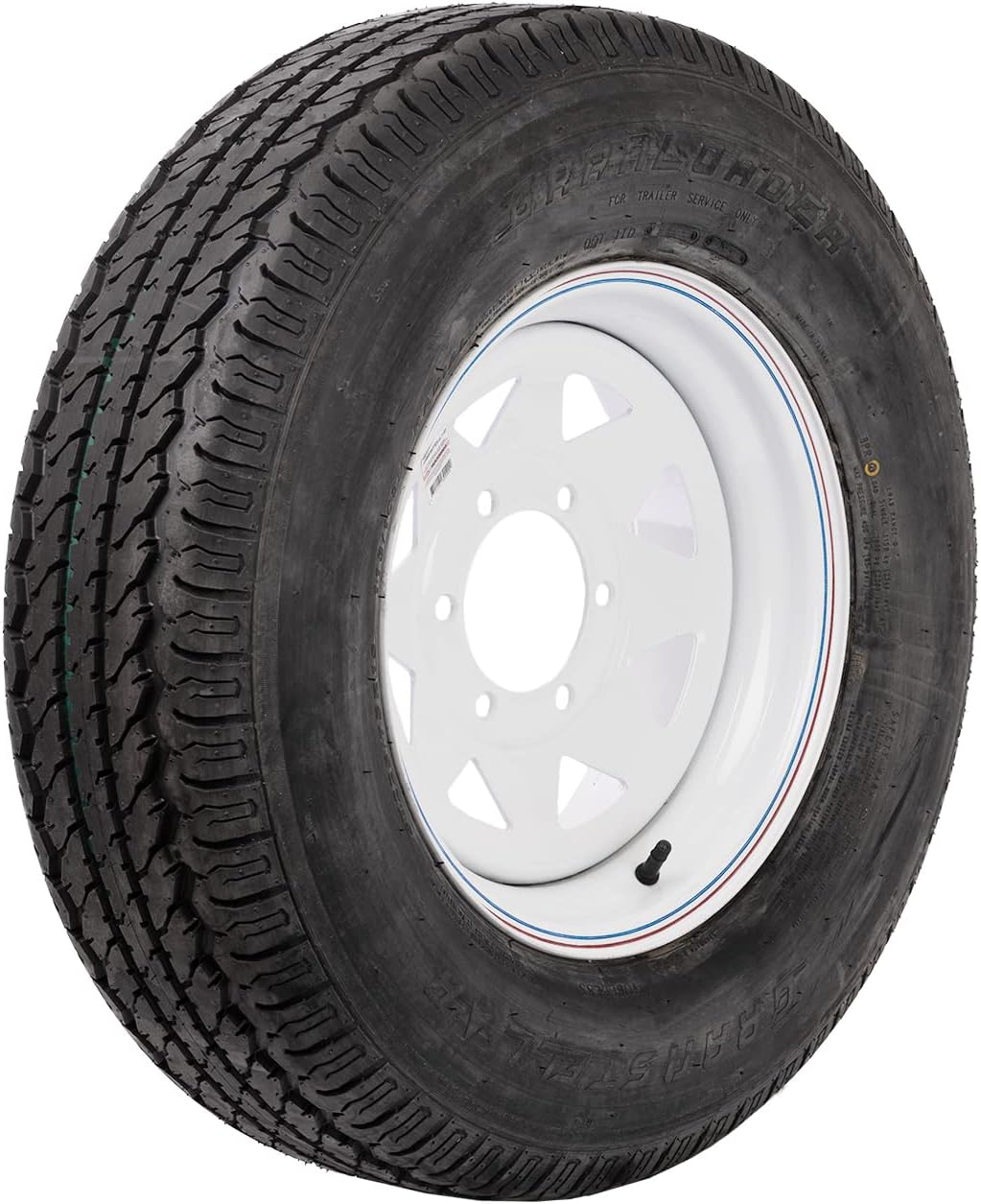 ST225/75R15 Spoke White Trailer Tire (2) A4044