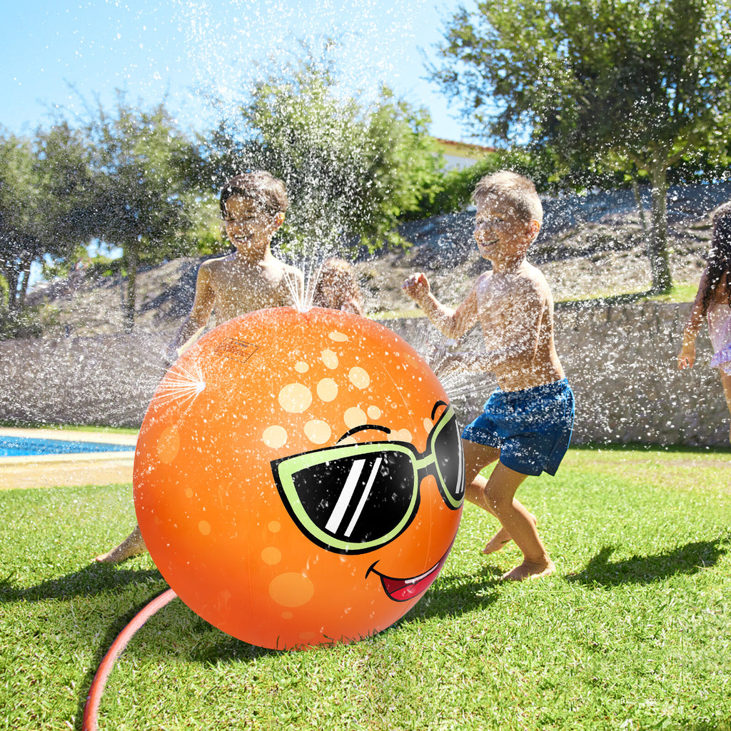 Inflatable Orange Sprinkler Water Spray Sprinkler C530547