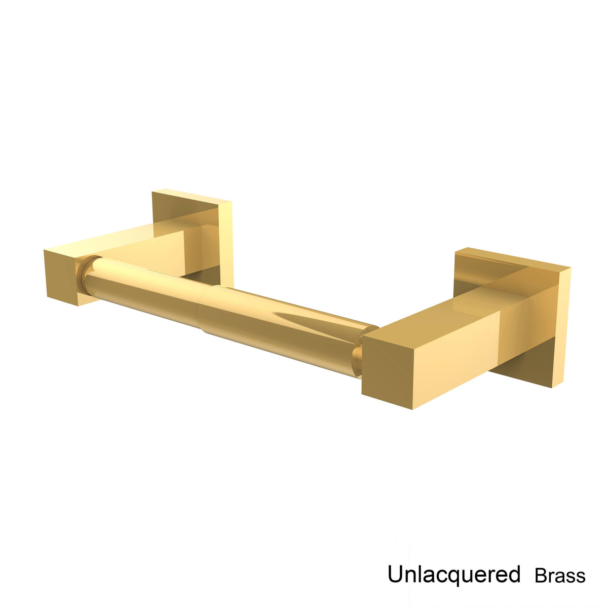 Satin Chrome Two Post Toilet Tissue Holder U190