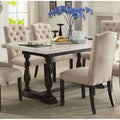 Beige Linen Side Chair Set of 2 A902