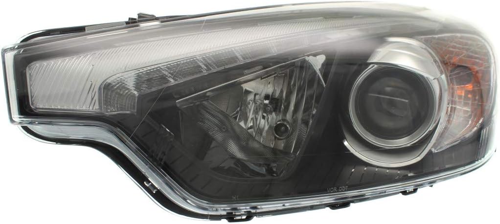 Passenger Side Halogen Headlight for Kia Forte Sedan V53477