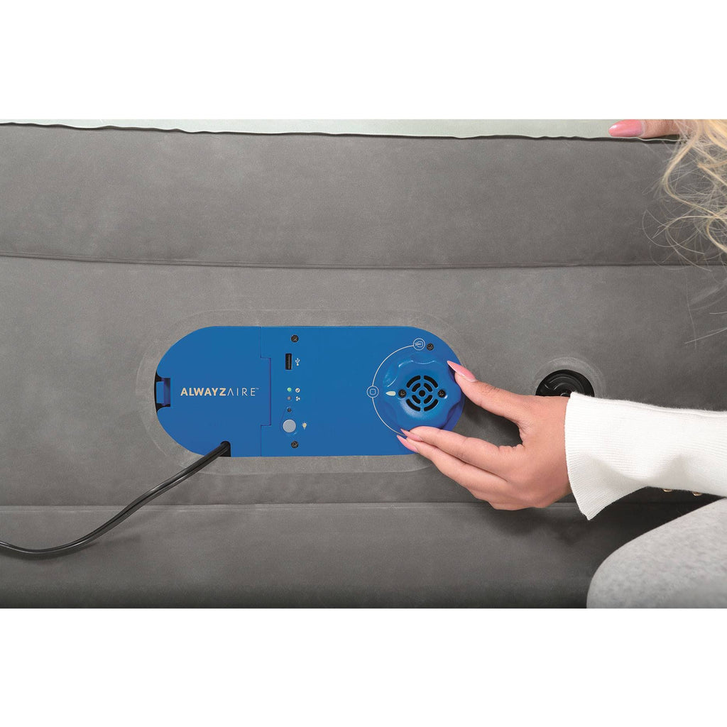 Queen Airbed with Built-In AC Pump V72466