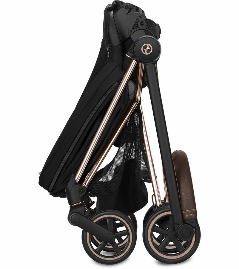 True Red Stroller with Matte Black Frame I937
