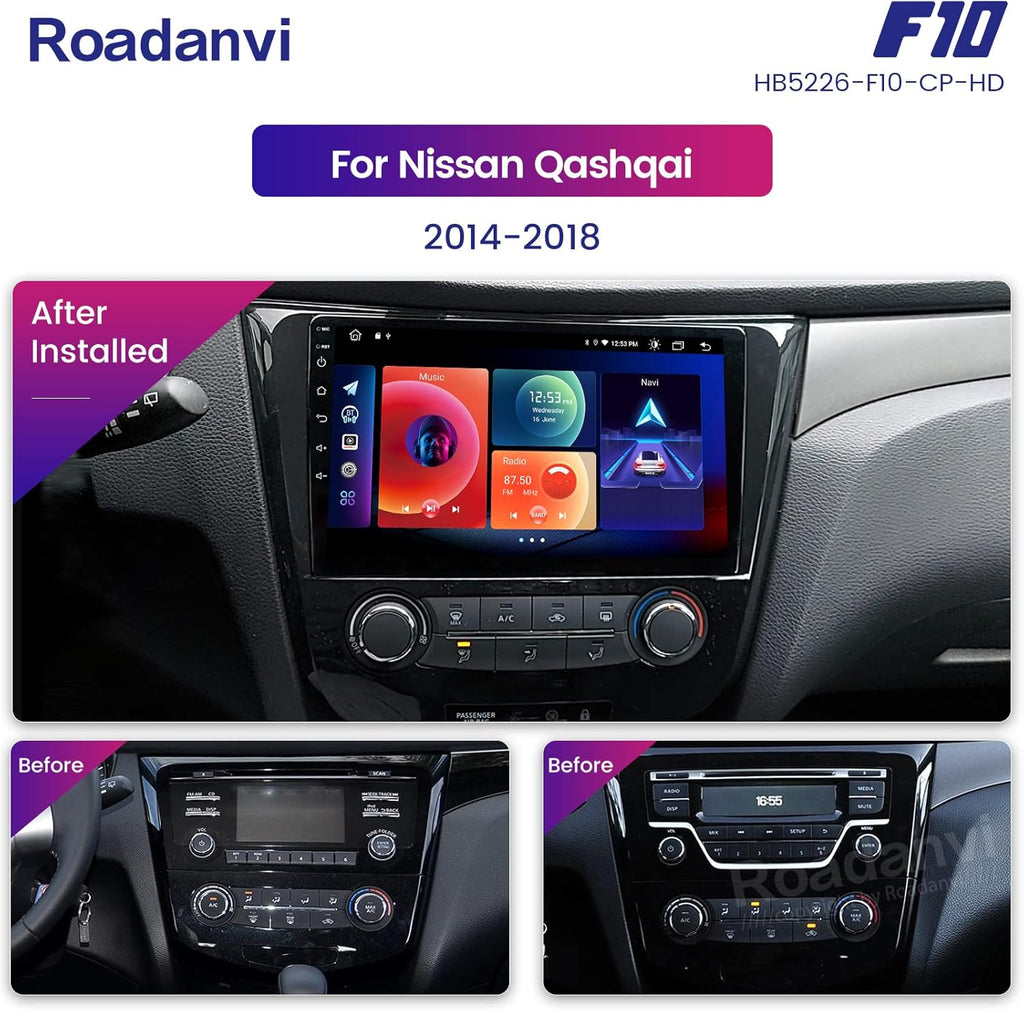 Car Stereo Head Unit 10.2 Inch Touch Screen 4GB+64GB H5790