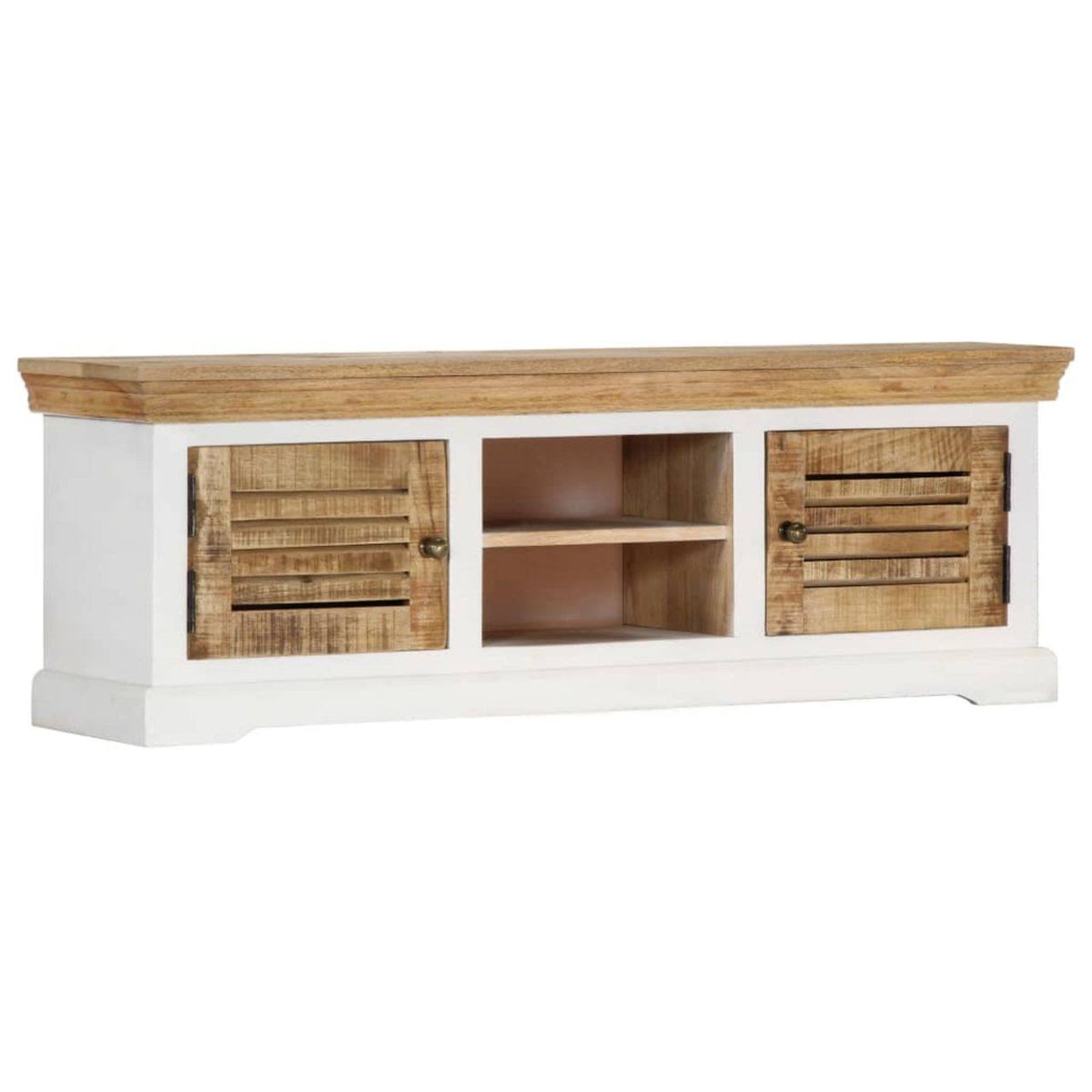 Solid Mango Wood TV Cabinet S2364