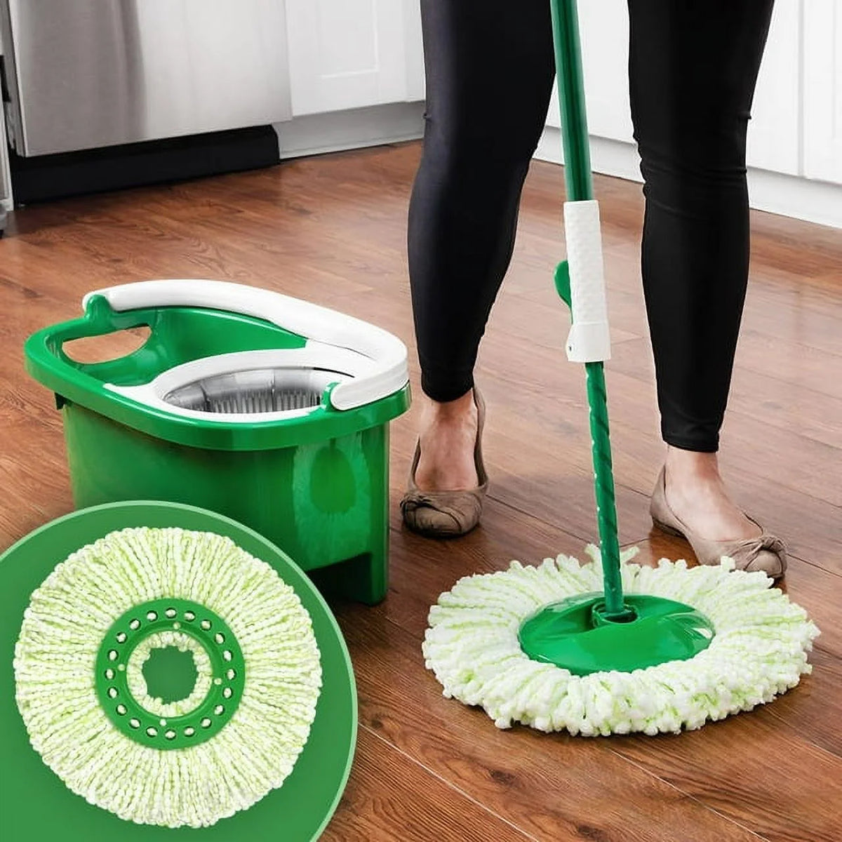 3-Pack Microfiber Washable Replacement Mop Head B21445