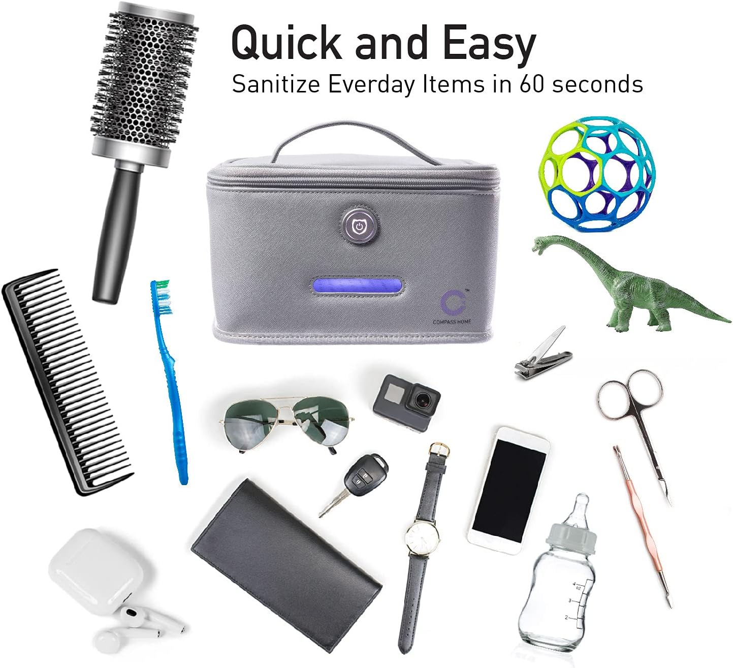 Portable UV-C LED Sterilization Soft Case with Child Lock S27954