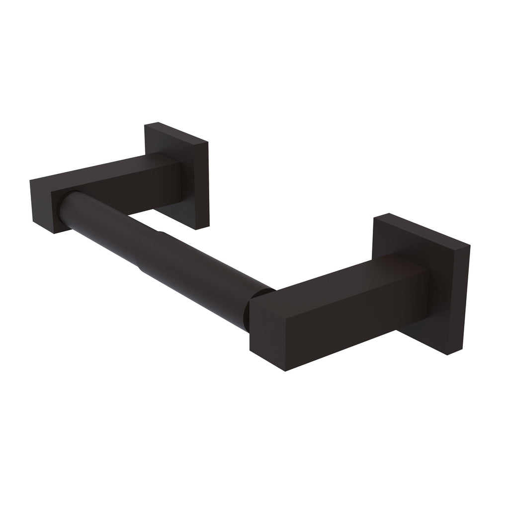 Satin Chrome Two Post Toilet Tissue Holder U190