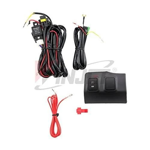 Driving Fog Lights with Switch and Wiring Kit H363