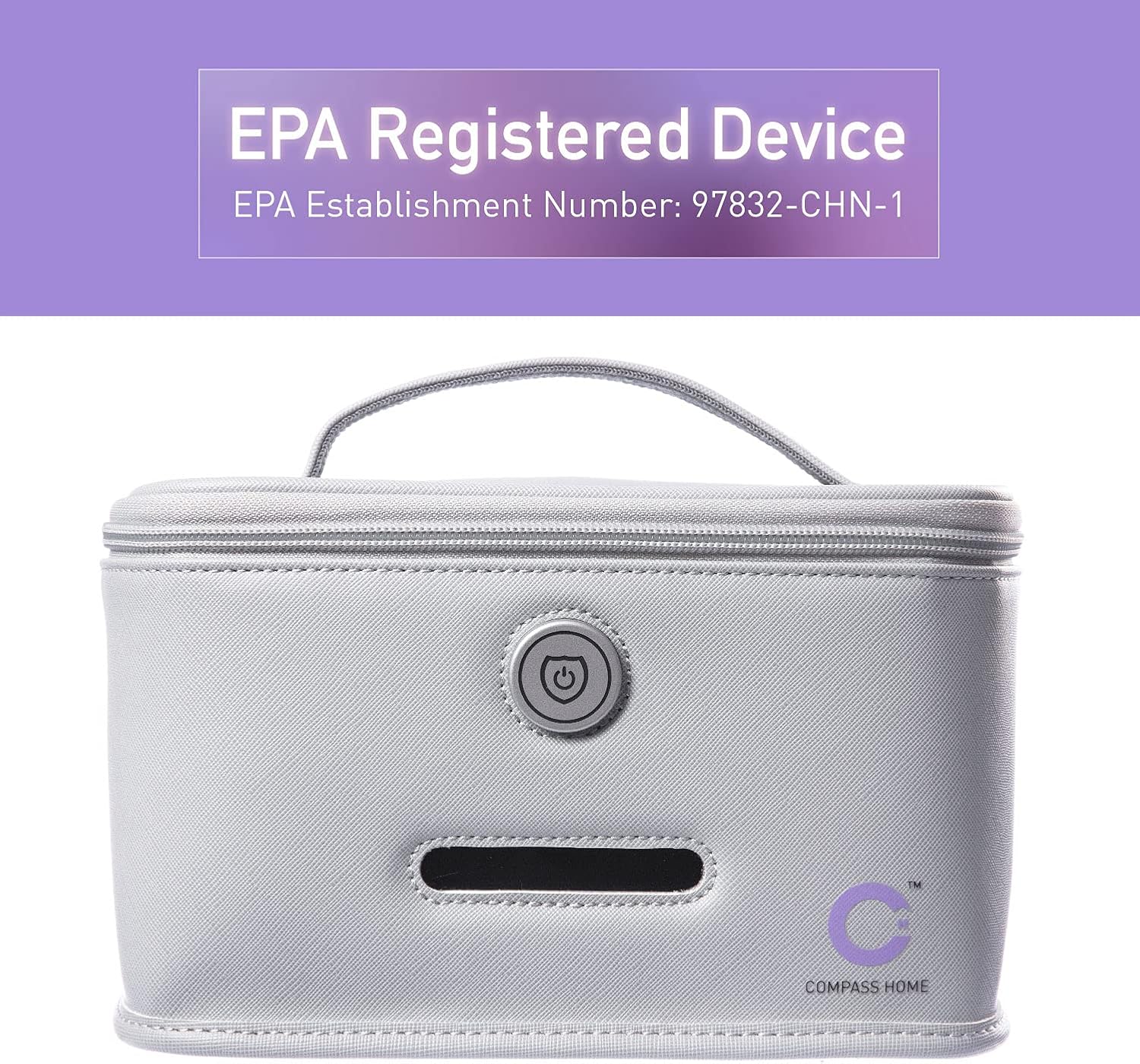 Portable UV-C LED Sterilization Soft Case with Child Lock S27954